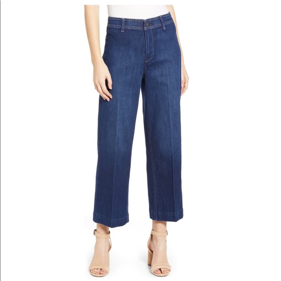 paige nellie high rise culotte